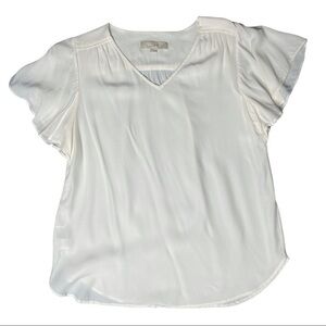 3/$30 Deal! LOFT Cream Blouse‎